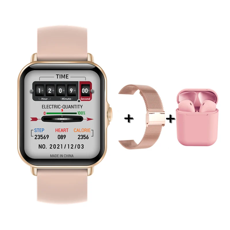 Smart Watches Women Answer Calls Heart Rate Monitor Blood Pressure Whatsapp Notification Remote Music Multi-Sports Smartwatch
Smart Watches Women Answer Calls Heart Rate Monitor Blood Pressure Whatsapp Notification Remote Music Multi-Sports Smartwatch