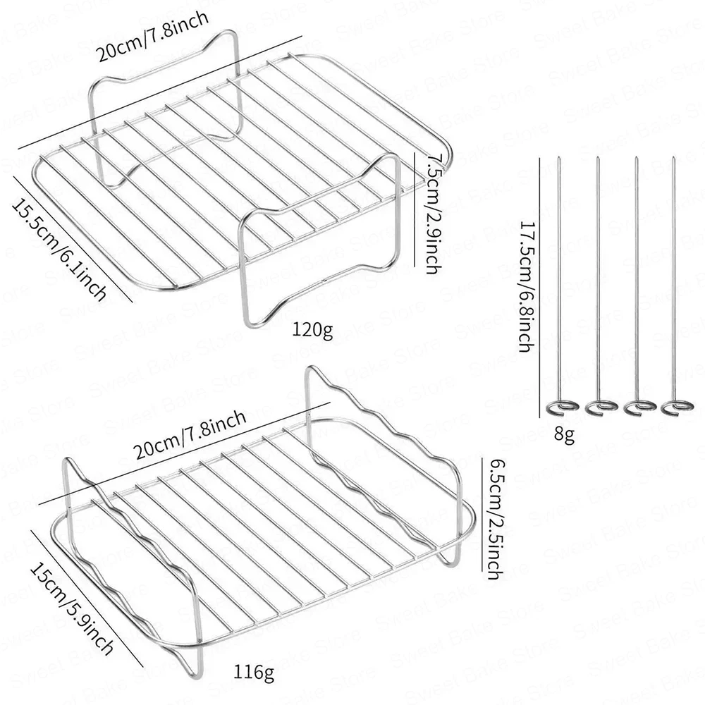 Решетки для фритюрницы Ninja, COSORI, Cookwise, Russell Hobbs
Решетки для фритюрницы Ninja, COSORI, Cookwise, Russell Hobbs