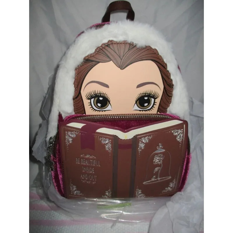 Женский мини-рюкзак Loungefly Disney Beauty and The Beast Winter Belle для косплея