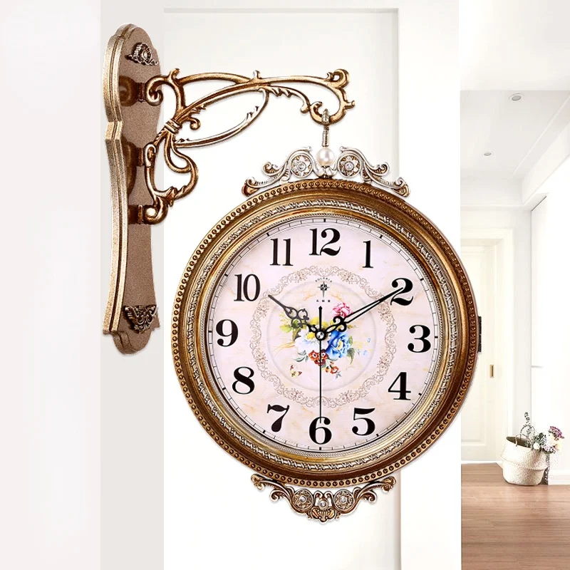 Creative Silent Wall Clock Modern Design Mechanism European Simple Double Sided Wall Clock Art Orologio Da Parete Home Decor 50
Creative Silent Wall Clock Modern Design Mechanism European Simple Double Sided Wall Clock Art Orologio Da Parete Home Decor 50