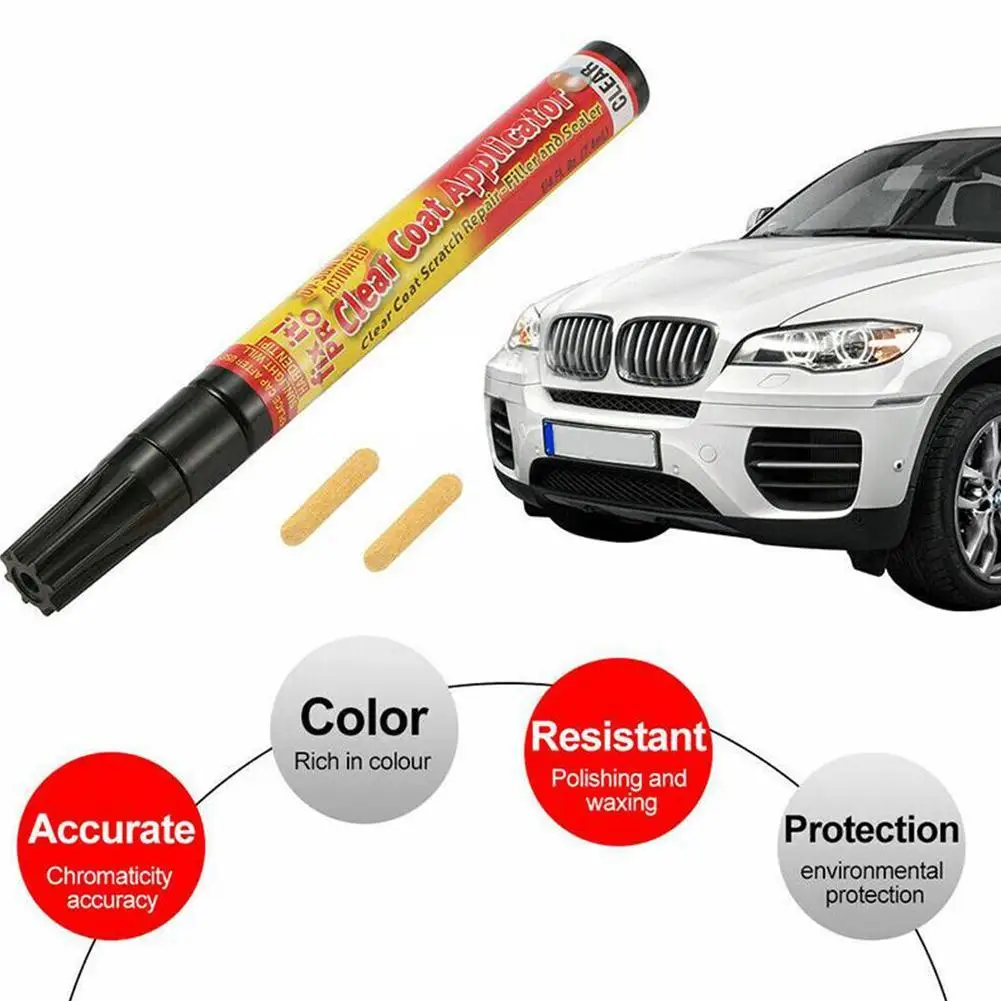 

Ручка для краски автомобиля, автостайлинг, портативная ручка для краски, Чистый Ремонт, аппликатор, ручка для удаления покрытия, универсальная авторучка для царапин, ручка для краски автомобиля R2x8