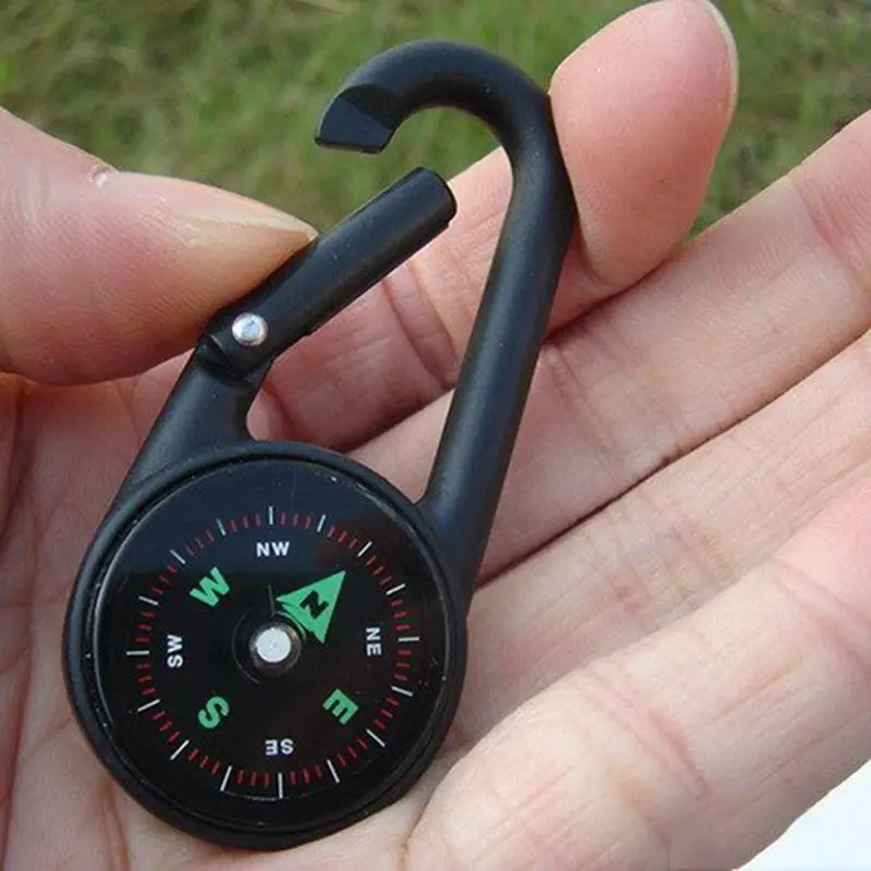 Multi-functional Mini 2in1Compasses Carabiner Compass Key Ring Snap Hook KeyChain Outdoor Camping Hiking Tool Hiking Tourism
Multi-functional Mini 2in1Compasses Carabiner Compass Key Ring Snap Hook KeyChain Outdoor Camping Hiking Tool Hiking Tourism