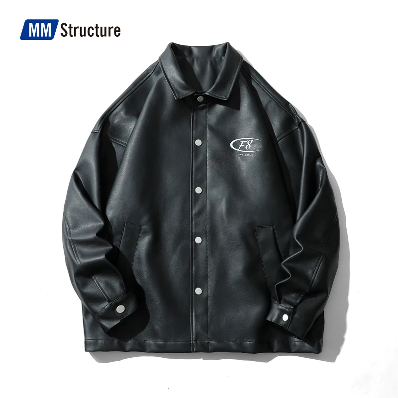 Varsity PU Leather Jacket Men Japanese Wild Casual Streetwear 2022 Spring High-quality Male Oversized Vintage Coat for Teens
Varsity PU Leather Jacket Men Japanese Wild Casual Streetwear 2022 Spring High-quality Male Oversized Vintage Coat for Teens