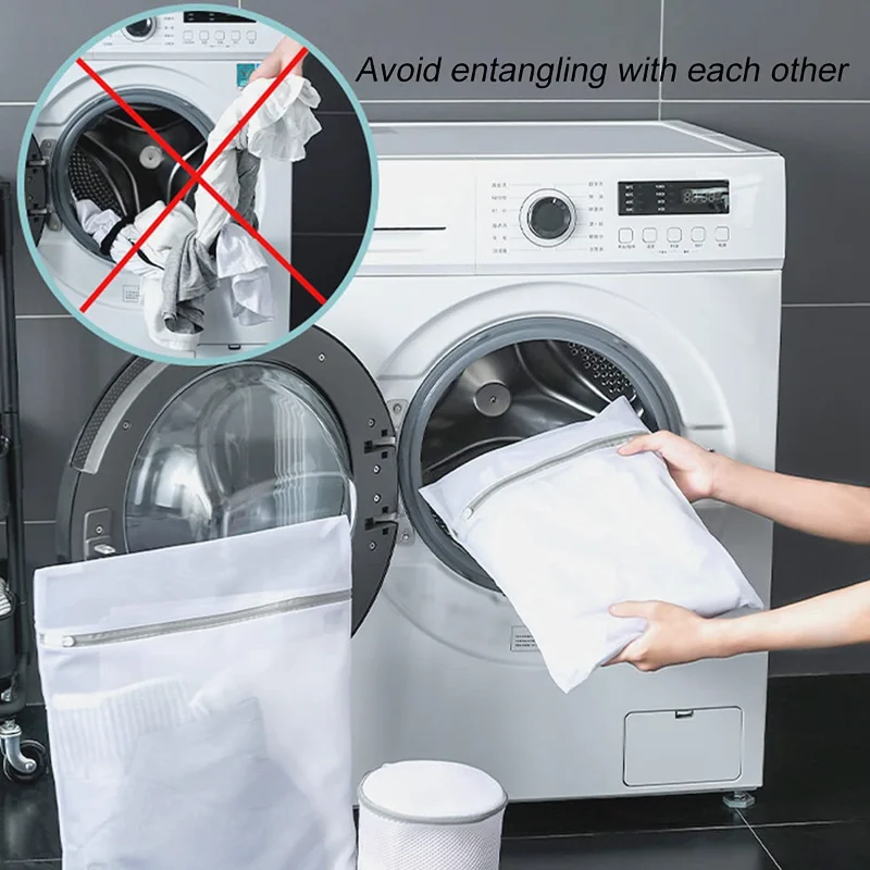 Zippered Mesh Laundry Wash Bags Foldable Washing Machine Net Laundry Bags for Protection Underwear Bra Socks Dirty Clothes
Zippered Mesh Laundry Wash Bags Foldable Washing Machine Net Laundry Bags for Protection Underwear Bra Socks Dirty Clothes