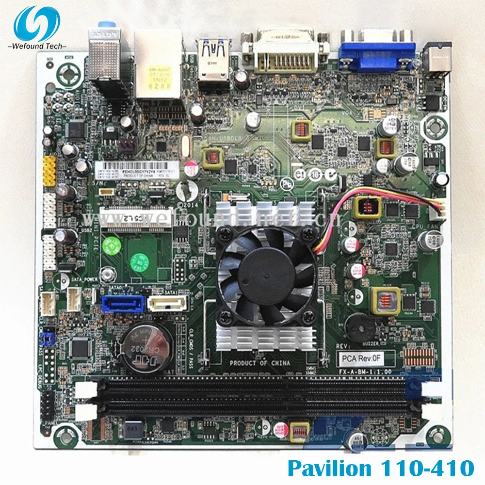 100% Working Desktop Motherboard For HP Pavilion 110-410 767116-001 767116-501 767116-601 FX-A-BM-1 System Board Fully Tested
100% Working Desktop Motherboard For HP Pavilion 110-410 767116-001 767116-501 767116-601 FX-A-BM-1 System Board Fully Tested