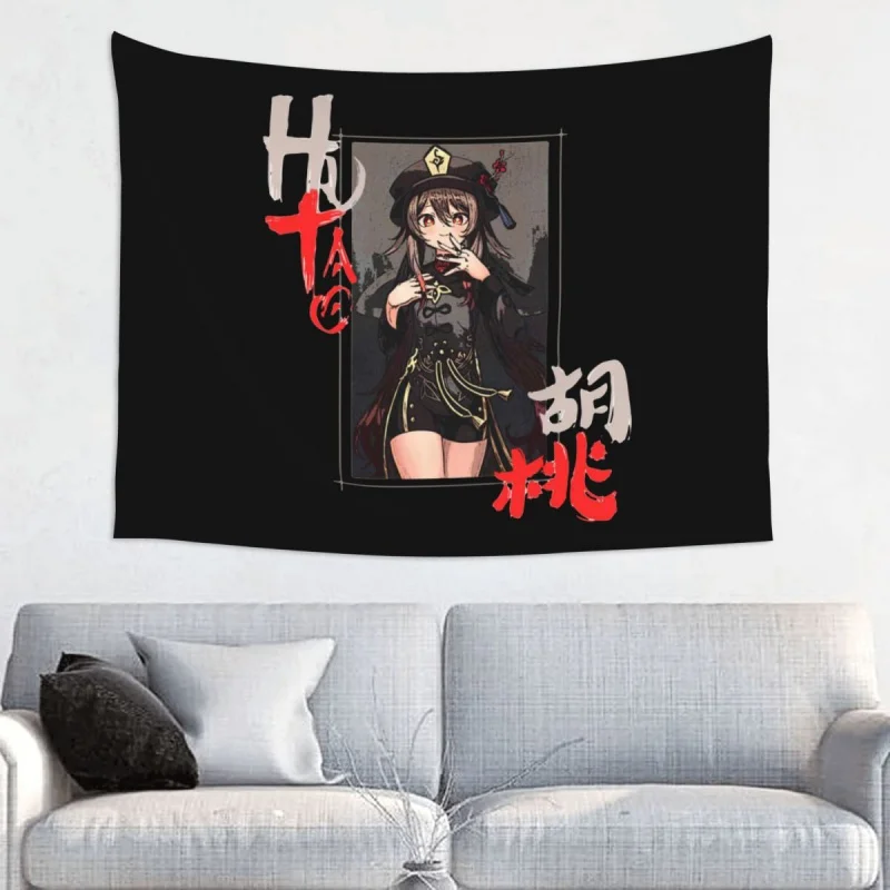 Hu Tao Genshin Impact Tapestry Wall Hanging Printed Polyester Tapestries Anime Game INS Blanket Wall Decor Tapiz
Hu Tao Genshin Impact Tapestry Wall Hanging Printed Polyester Tapestries Anime Game INS Blanket Wall Decor Tapiz