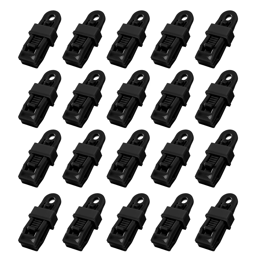 20pcs Adjustable Heavy Duty Locking Shade Plastic Clips For Tarps And Shades Pull Point Fixing Clips Large Tent Clip Accessories
20pcs Adjustable Heavy Duty Locking Shade Plastic Clips For Tarps And Shades Pull Point Fixing Clips Large Tent Clip Accessories