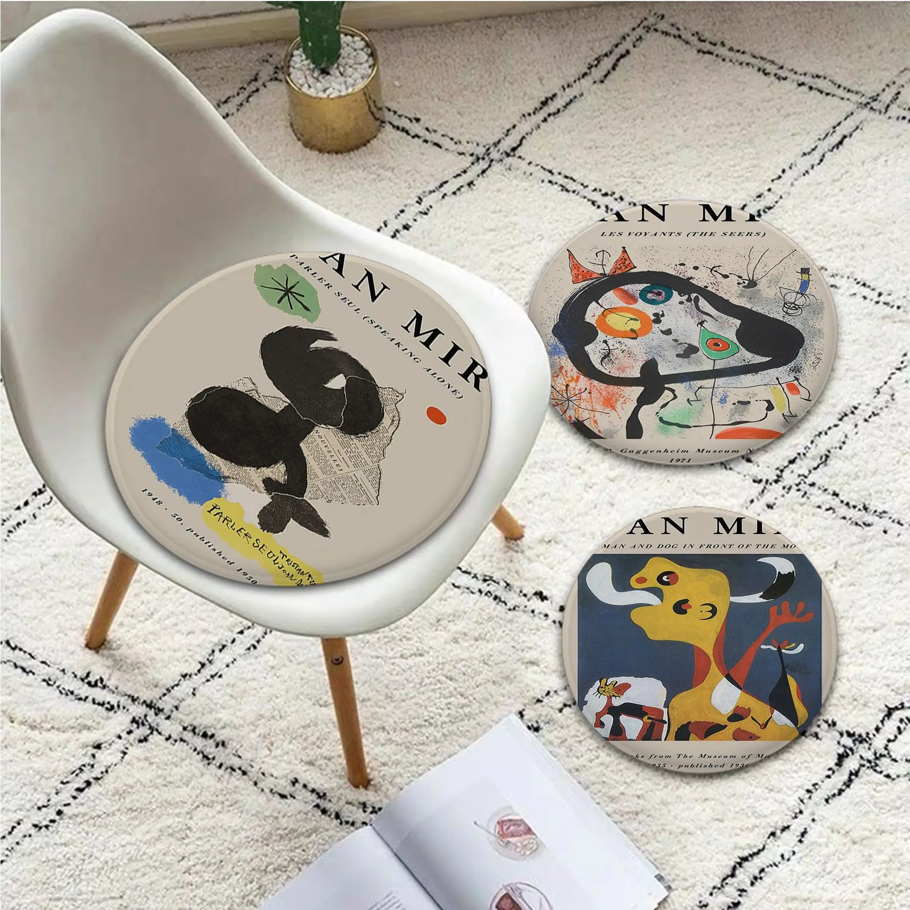 Joan Miro Abstract Color Art Line Square Sofa Mat Dining Room Table Chair Cushions Unisex Fashion Anti-slip Cushion Pads
Joan Miro Abstract Color Art Line Square Sofa Mat Dining Room Table Chair Cushions Unisex Fashion Anti-slip Cushion Pads