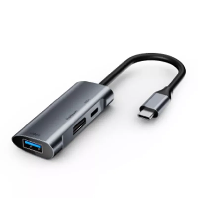 Док-станция PD 60 Вт Type-C 3 в 1 4K @ 60 Гц DisplayPort PD 60 Вт USB 2,0
Док-станция PD 60 Вт Type-C 3 в 1 4K @ 60 Гц DisplayPort PD 60 Вт USB 2,0