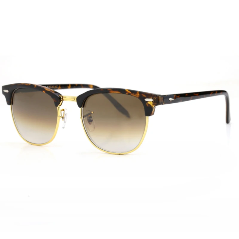 

TR metal frame ultra-high-definition glass lens sunglasses unisex