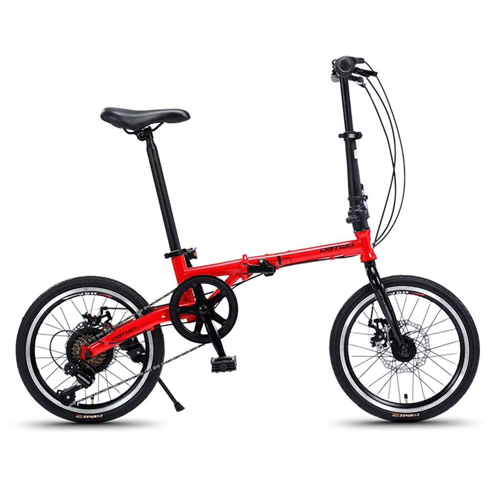 

Велосипед для взрослых 16 дюймов велосипед для ежедневного отдыха складной двойной дисковый тормоз маленький мини легкий износостойкий шины утолщенная губка