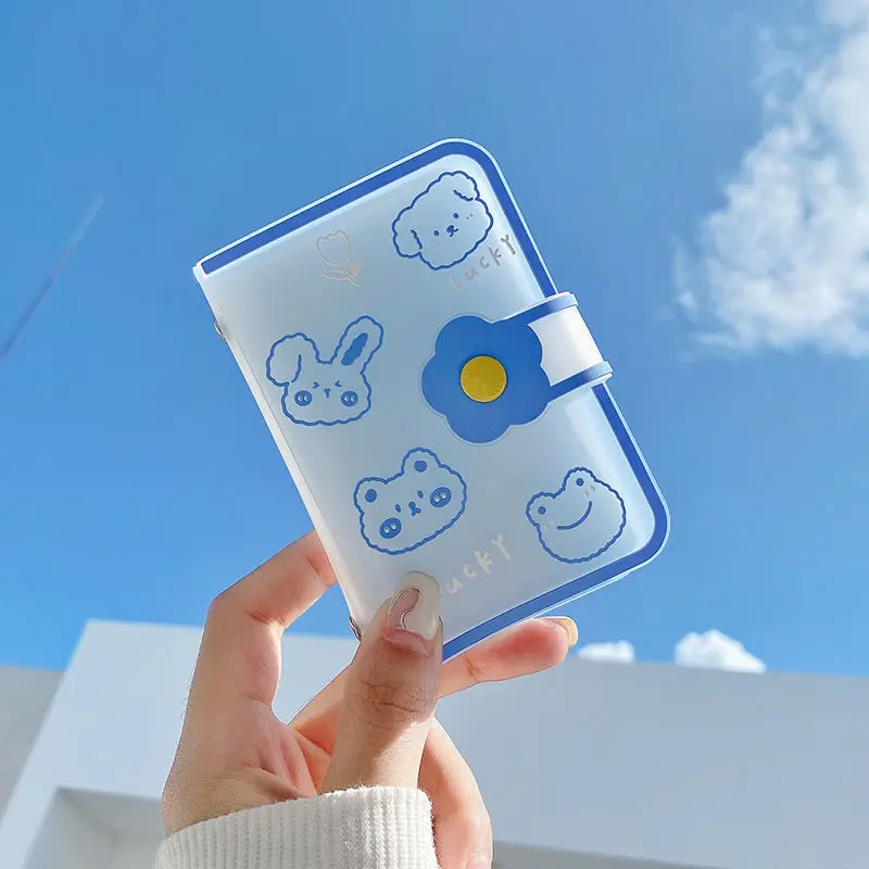 Women's Card Bag Lovely Cartoon Translucent PVC Small Purse Business Card Holder Ultrathin Bank Credit Card Cardcase Mini Wallet
Women's Card Bag Lovely Cartoon Translucent PVC Small Purse Business Card Holder Ultrathin Bank Credit Card Cardcase Mini Wallet