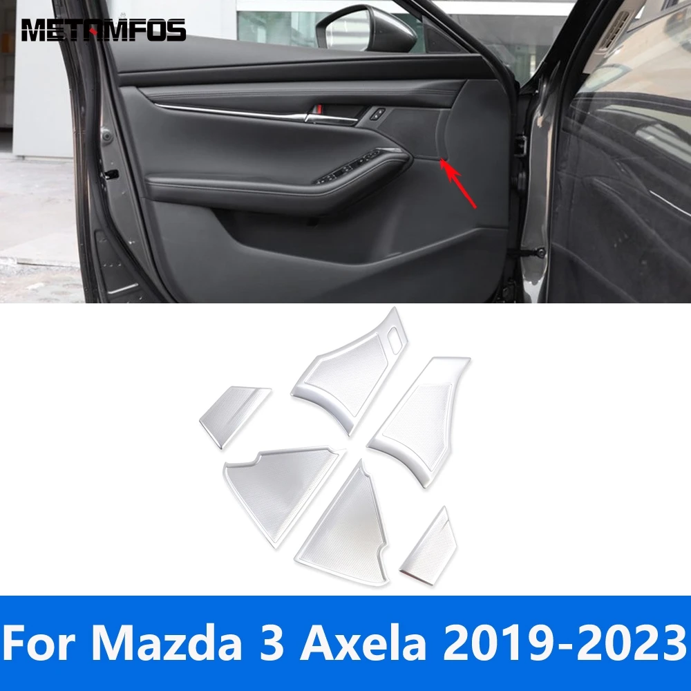 For Mazda 3 M3 Axela 2019-2022 2023 Car Door Tweeter Speaker Audio Speaker Cover Trim Stainless Steel Accessories Car Styling
For Mazda 3 M3 Axela 2019-2022 2023 Car Door Tweeter Speaker Audio Speaker Cover Trim Stainless Steel Accessories Car Styling