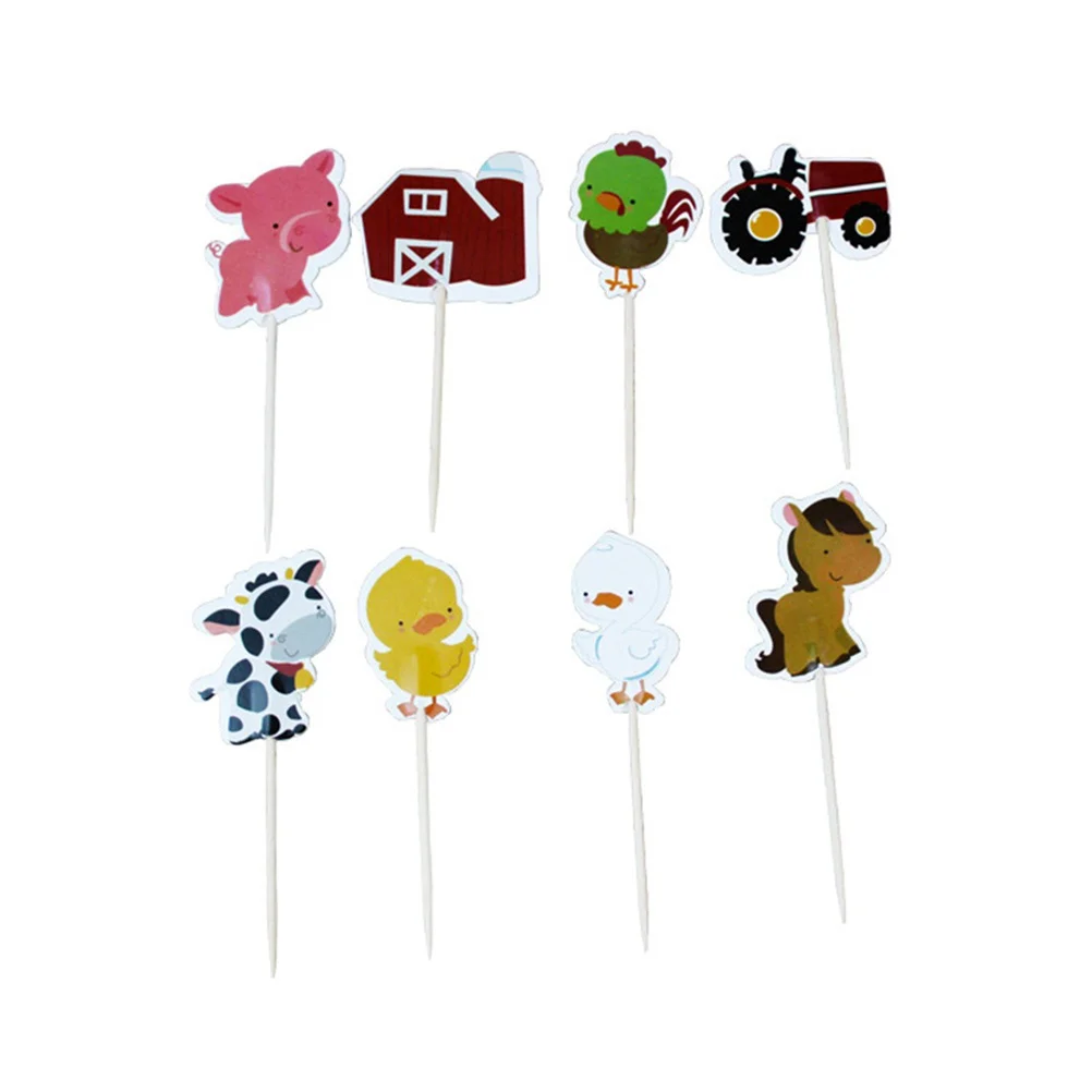 Decorations Cake Party Pattern Farm Cupcake Topper Supplies Animals Cartoon Chicken Duck Horse
Decorations Cake Party Pattern Farm Cupcake Topper Supplies Animals Cartoon Chicken Duck Horse