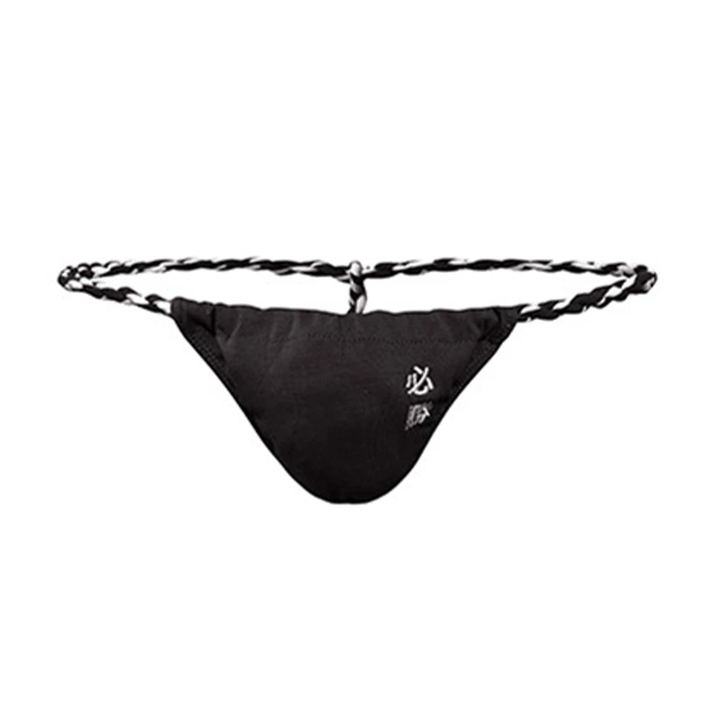 Man Sexy Pouch G-string T-back Thongd Men Exposed Butt Underwear Sexy Underpants Male Twisted Rope Panties Low Rise G-string
Man Sexy Pouch G-string T-back Thongd Men Exposed Butt Underwear Sexy Underpants Male Twisted Rope Panties Low Rise G-string