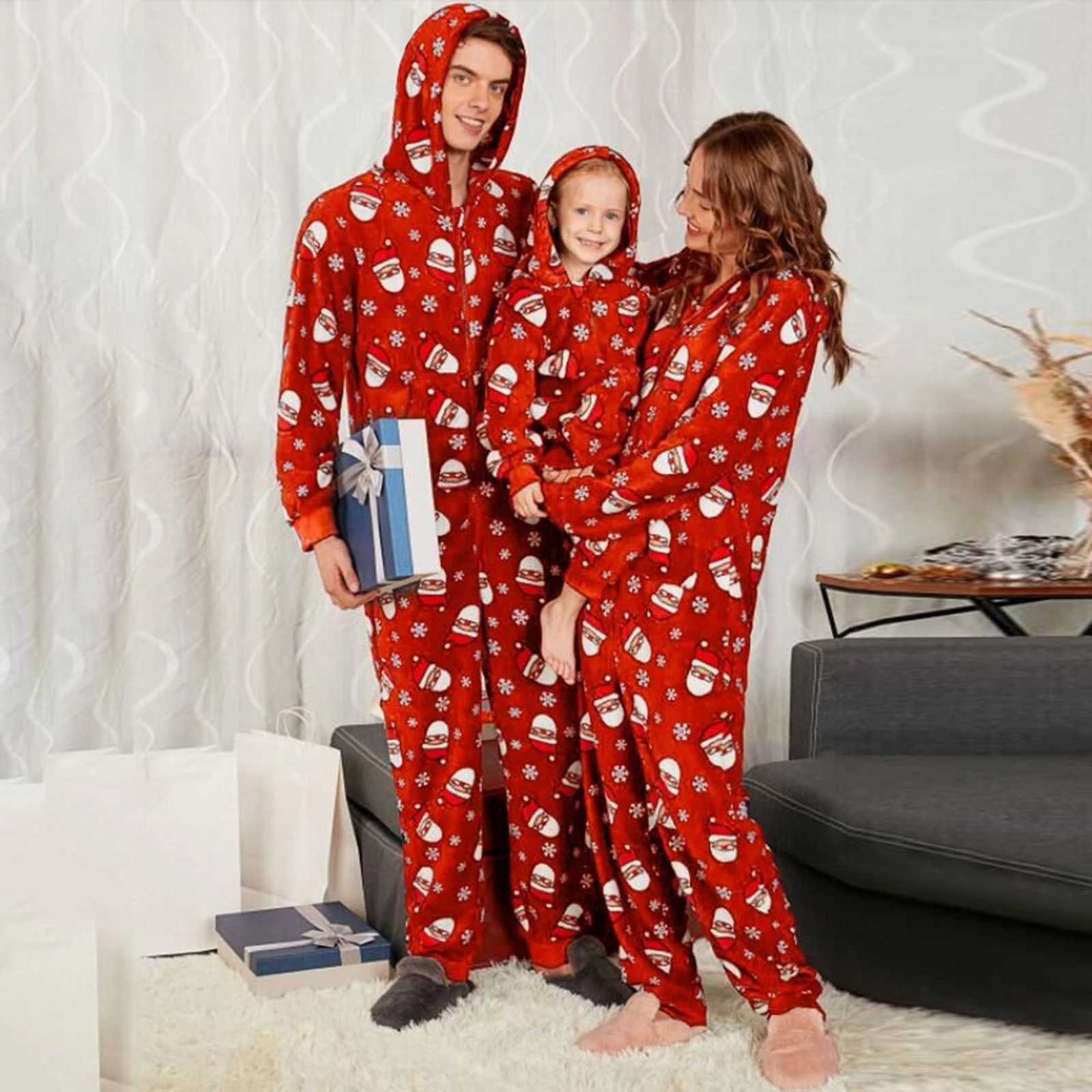 2022 New Christmas Family Pajamas Stylish Christmas Print Comfortable And Cute Warm Pyjama Noel Family Xmas Set Baby Boy Clothes
2022 New Christmas Family Pajamas Stylish Christmas Print Comfortable And Cute Warm Pyjama Noel Family Xmas Set Baby Boy Clothes