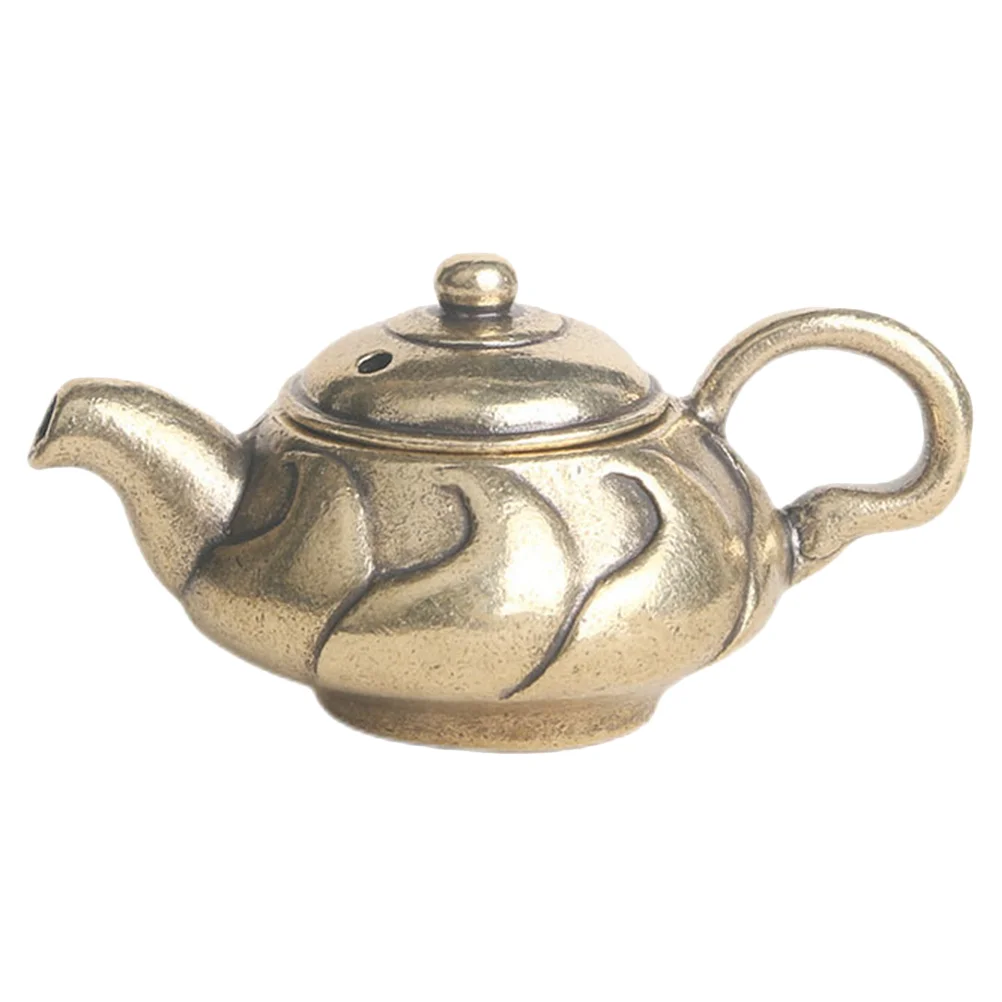 Retro Creative Practical Premium Brass Decor Brass Teapot Statues Decorations For Living Room for Home
Retro Creative Practical Premium Brass Decor Brass Teapot Statues Decorations For Living Room for Home