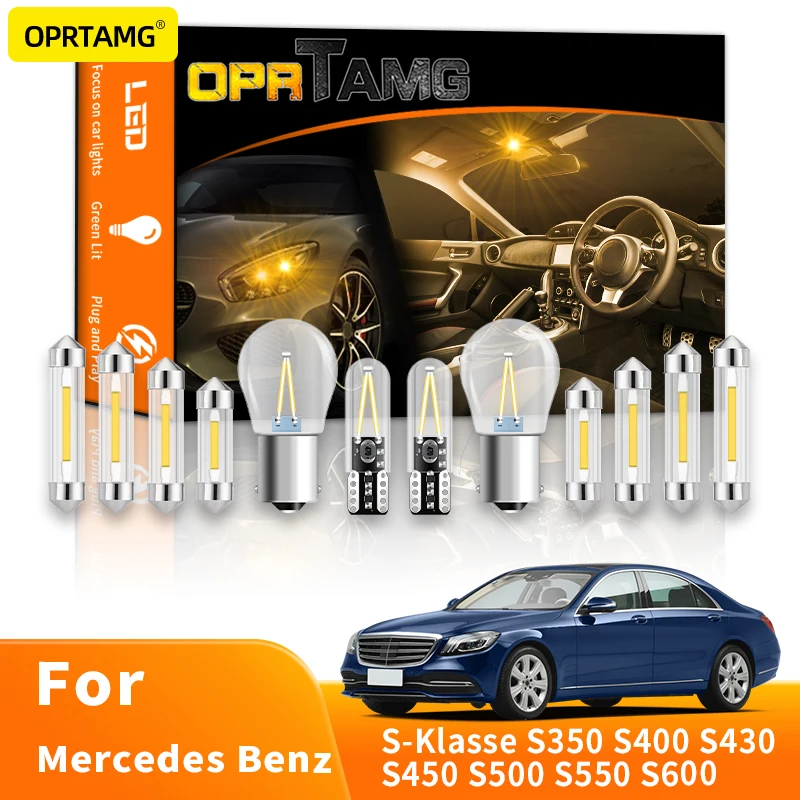 Canbus Vehicle LED For Mercedes Benz S-Klasse S350 S400 S430 S450 S500 S550 S600 Car Interior Light License Plate Lamp
Canbus Vehicle LED For Mercedes Benz S-Klasse S350 S400 S430 S450 S500 S550 S600 Car Interior Light License Plate Lamp