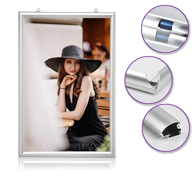 China Display Manufacturer Custom Snap Aluminum Led Advertising Light Board Single Sided Double Sided Wall Mounted Aluminium Bru
China Display Manufacturer Custom Snap Aluminum Led Advertising Light Board Single Sided Double Sided Wall Mounted Aluminium Bru