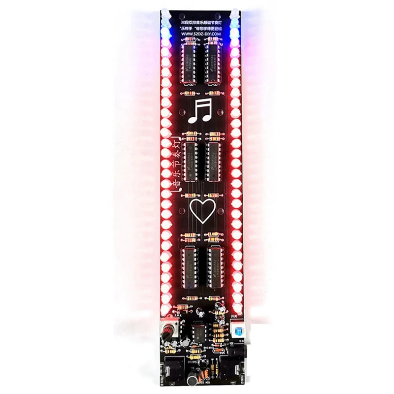 GTBL Voice-Activated Wire-Controlled Music Rhythm Light Color Electronic Parts DIY 
GTBL Voice-Activated Wire-Controlled Music Rhythm Light Color Electronic Parts DIY