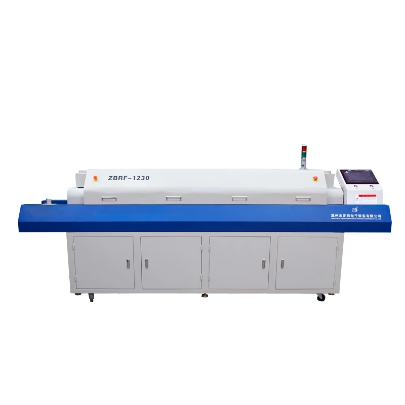 stable temperature Reflow Oven Machine/reflow soldering machine with 12 heating zone(up 6 down 6) PC control system
stable temperature Reflow Oven Machine/reflow soldering machine with 12 heating zone(up 6 down 6) PC control system