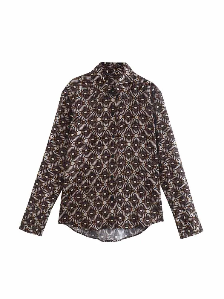 2022 Summer Women Casual Print Shirts Blouses Tops Full Sleeve Turn-down Collar Female Fashion Street Slim Top Blusas
2022 Summer Women Casual Print Shirts Blouses Tops Full Sleeve Turn-down Collar Female Fashion Street Slim Top Blusas