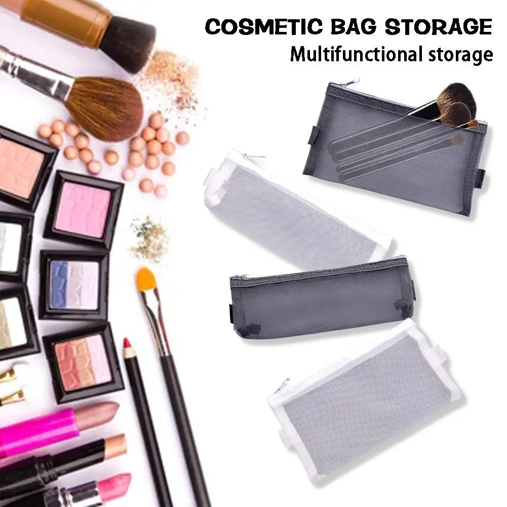 1PCS New Mesh Makeup Bag Simple Cosmetic Storage Bag Zipper Pencil Case Organizer Portable Travel Toilet Napkin Storage Bags
1PCS New Mesh Makeup Bag Simple Cosmetic Storage Bag Zipper Pencil Case Organizer Portable Travel Toilet Napkin Storage Bags