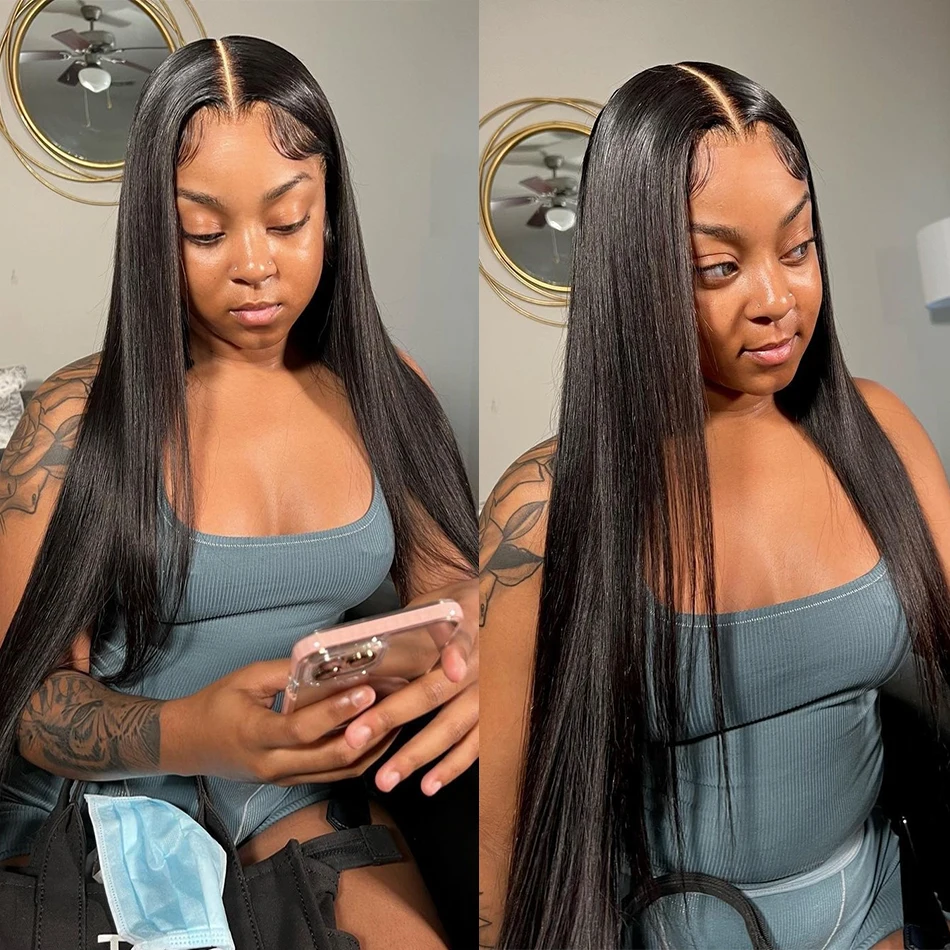 13x4 Hd Lace Frontal Wig Brazilian Bone Straight Human Hair Wigs For Women Human Hair Preplucked Closure Straight Lace Front Wig
13x4 Hd Lace Frontal Wig Brazilian Bone Straight Human Hair Wigs For Women Human Hair Preplucked Closure Straight Lace Front Wig