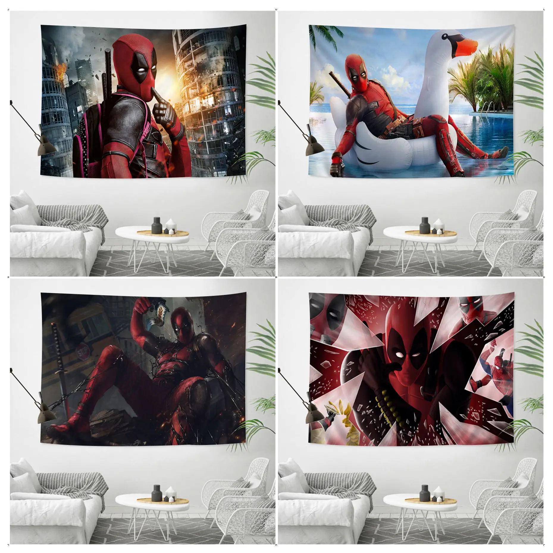 Disney Deadpool Colorful Tapestry Wall Hanging Indian Buddha Wall Decoration Witchcraft Bohemian Hippie Wall Art Decor
Disney Deadpool Colorful Tapestry Wall Hanging Indian Buddha Wall Decoration Witchcraft Bohemian Hippie Wall Art Decor