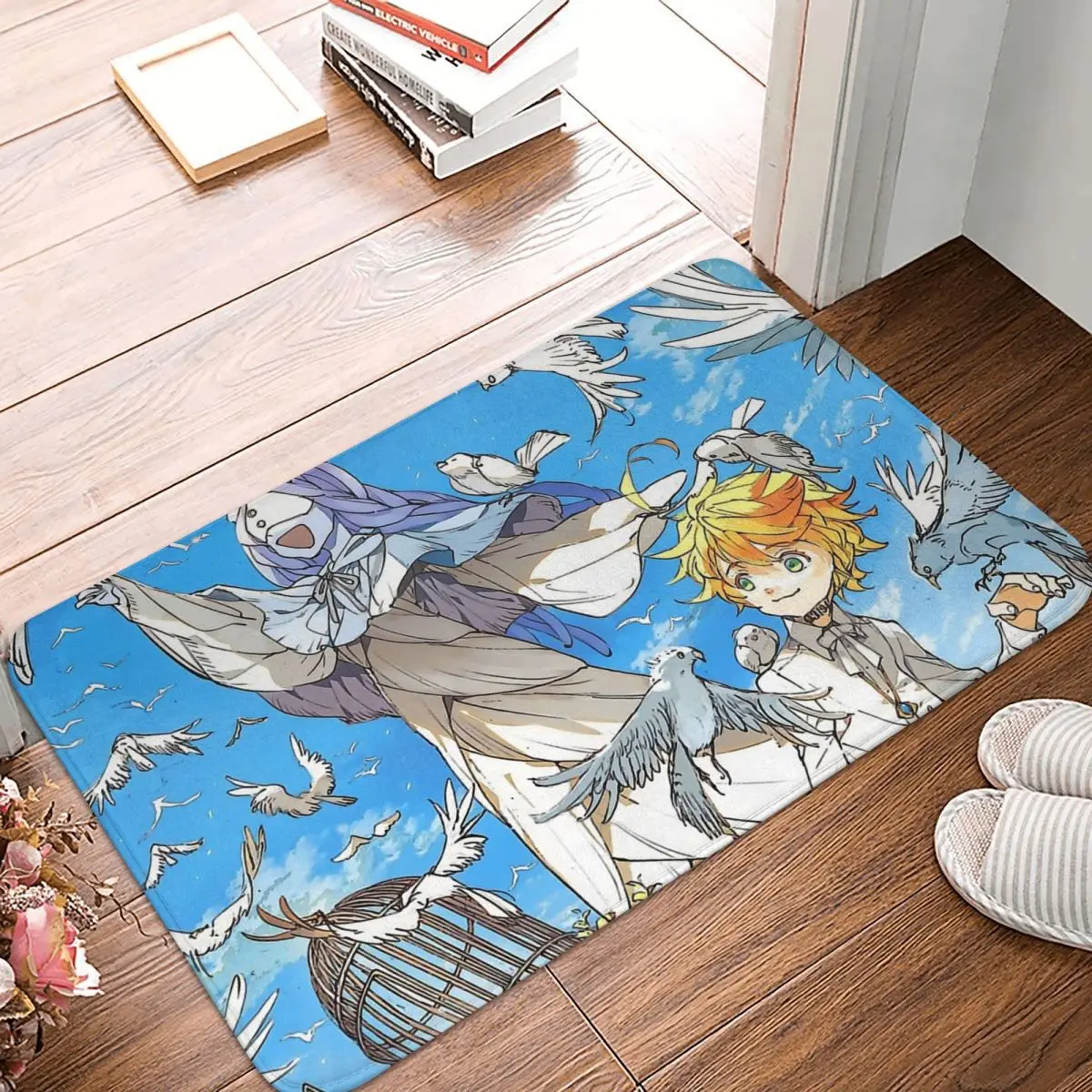 Non-slip Doormat The Promised Neverland Carpet Bath Kitchen Mat Outdoor Flannel Pattern
Non-slip Doormat The Promised Neverland Carpet Bath Kitchen Mat Outdoor Flannel Pattern