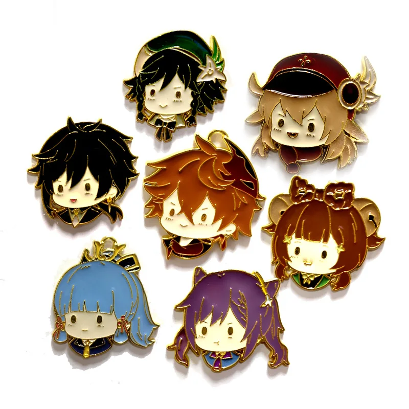 Genshin Impact Barbara Diluc Razor Keqing Klee Venti Tartaglia Walnut Metal Badge Action Figure Badge Brooch School Pin Game Toy
Genshin Impact Barbara Diluc Razor Keqing Klee Venti Tartaglia Walnut Metal Badge Action Figure Badge Brooch School Pin Game Toy