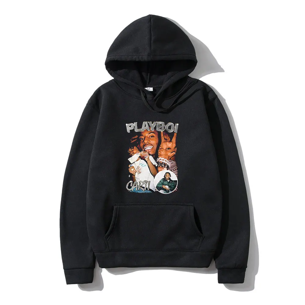 Hip Hop Rap Singer Playboi Carti Winter Long-sleeved Design Loose Sports Simple Man Hoodie Oversized 2022 Classic Harajuku Print
Hip Hop Rap Singer Playboi Carti Winter Long-sleeved Design Loose Sports Simple Man Hoodie Oversized 2022 Classic Harajuku Print