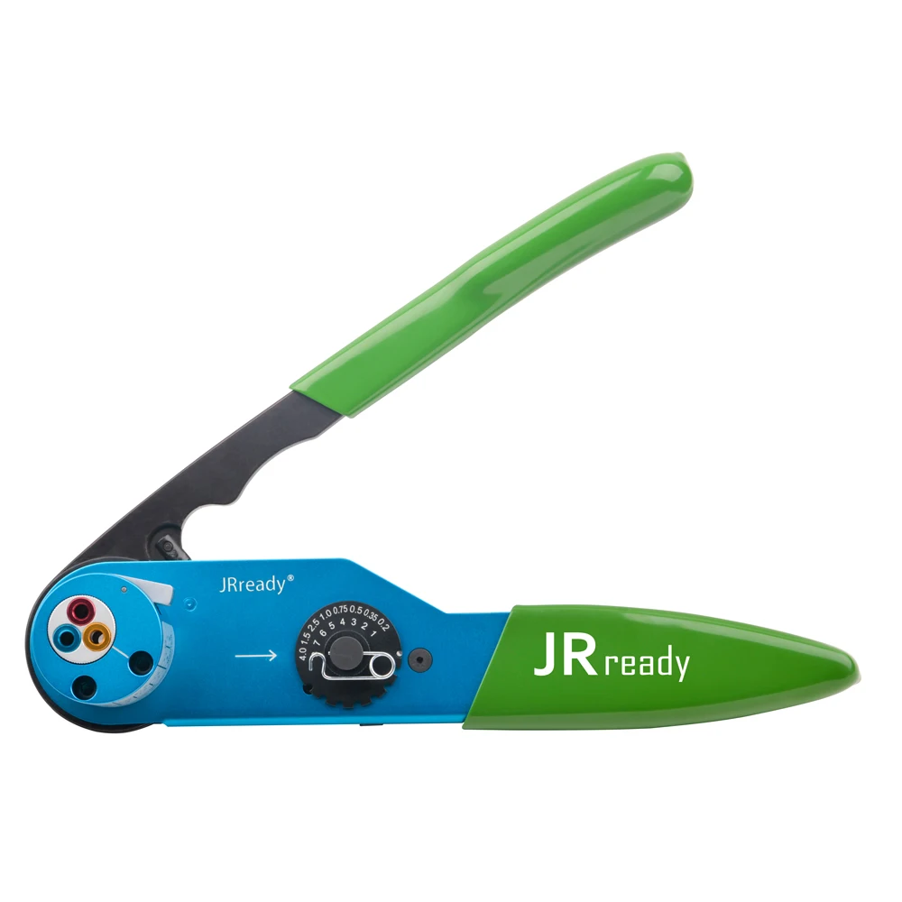 JRready NPOK-2M-P Four-indent Hand Crimp Tool used for compression of zh23 series connector diameter 1.0 1.5 2.0 terminal
JRready NPOK-2M-P Four-indent Hand Crimp Tool used for compression of zh23 series connector diameter 1.0 1.5 2.0 terminal