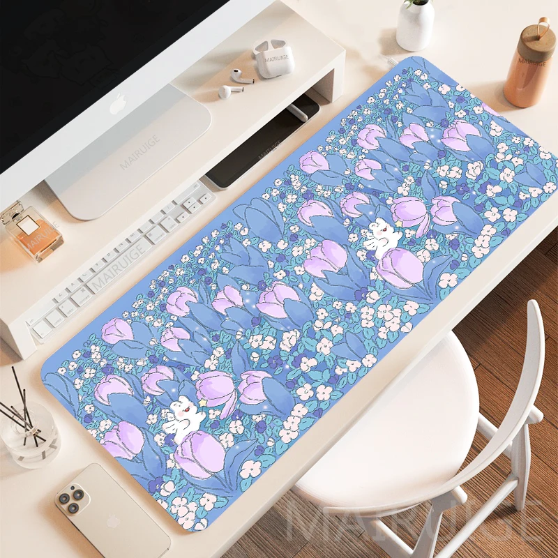 Cute Pink Tulips Multi-size Mouse Pad Large Office Keyboard MouseMat Purple Kawaii Rugs Mousepad Cartoon Girly Gamer for Laptop
Cute Pink Tulips Multi-size Mouse Pad Large Office Keyboard MouseMat Purple Kawaii Rugs Mousepad Cartoon Girly Gamer for Laptop