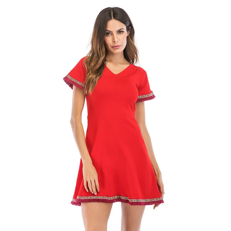 Elegant Dresses for Women 2022 Summer High Waist Short Retro Waist Dress Summer Solid Color Dress Sexy for Women Dresses Party
Elegant Dresses for Women 2022 Summer High Waist Short Retro Waist Dress Summer Solid Color Dress Sexy for Women Dresses Party