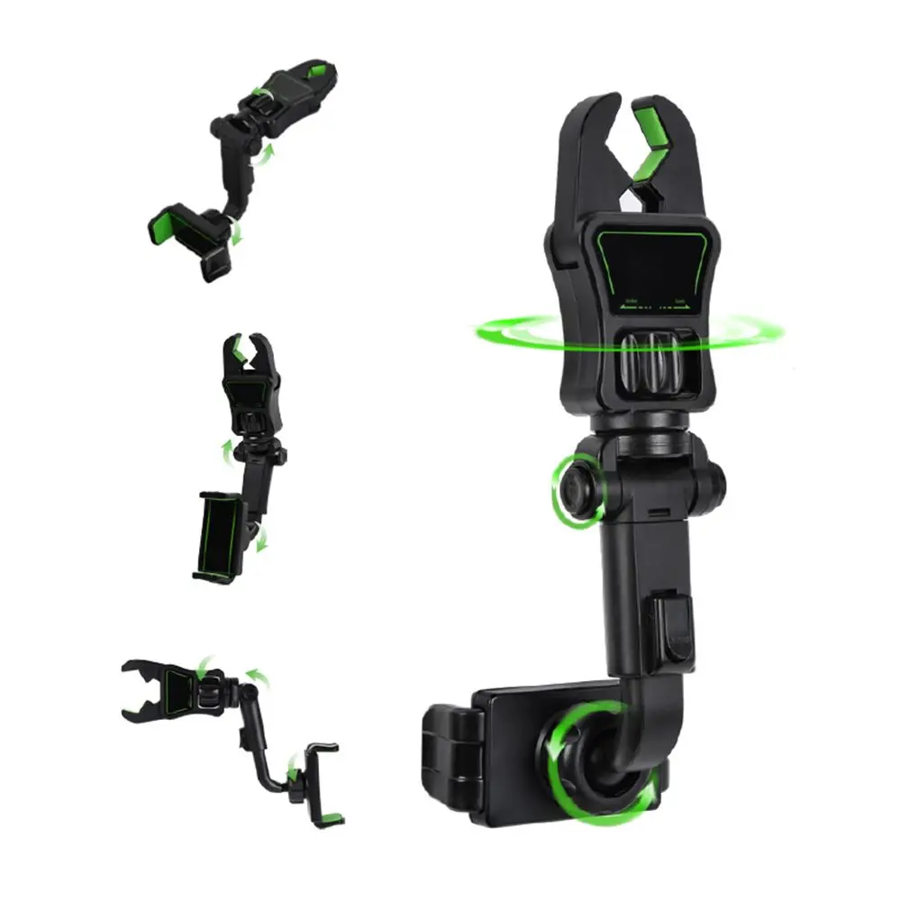 Multifunctional 360 Degree Universal Adjustable Car Phone Holder Mount Rearview Mirror Bracke
Multifunctional 360 Degree Universal Adjustable Car Phone Holder Mount Rearview Mirror Bracke