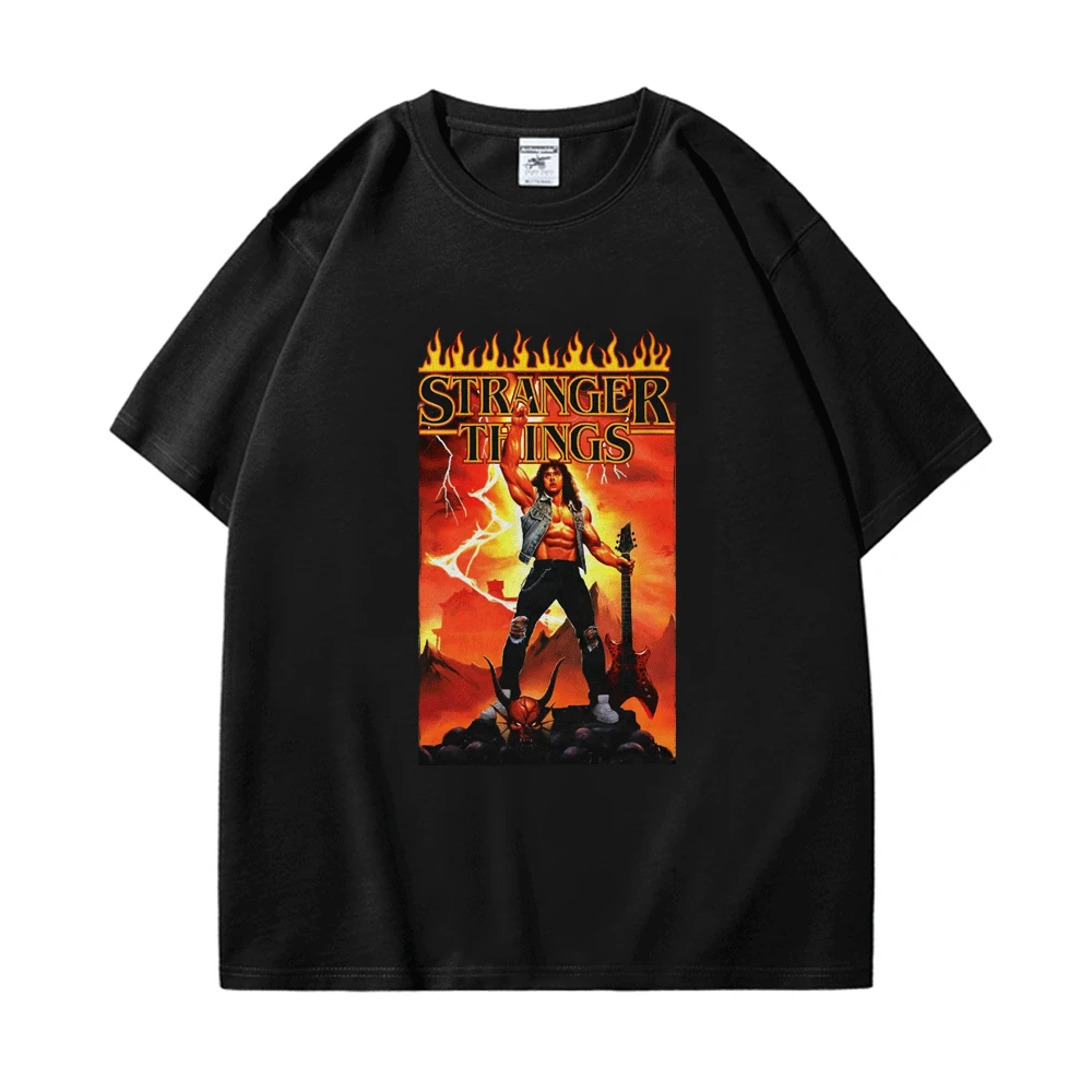 New Eddie Munson Stranger Things 4 Graphics T Shirts Men Women Casual Cotton T Shirt Harajuku Oversize Streetwear Tee Shirt Tops
New Eddie Munson Stranger Things 4 Graphics T Shirts Men Women Casual Cotton T Shirt Harajuku Oversize Streetwear Tee Shirt Tops