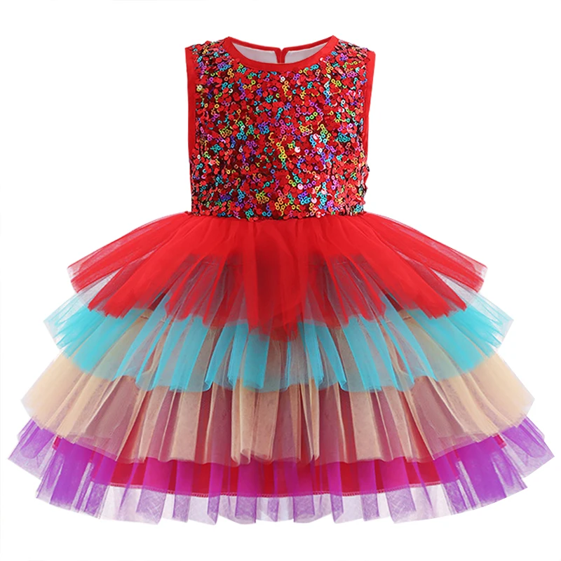 Summer girl elegant sleeveless princess dress Delicate sequin children's birthday party sweet dress Christmas dress
Summer girl elegant sleeveless princess dress Delicate sequin children's birthday party sweet dress Christmas dress