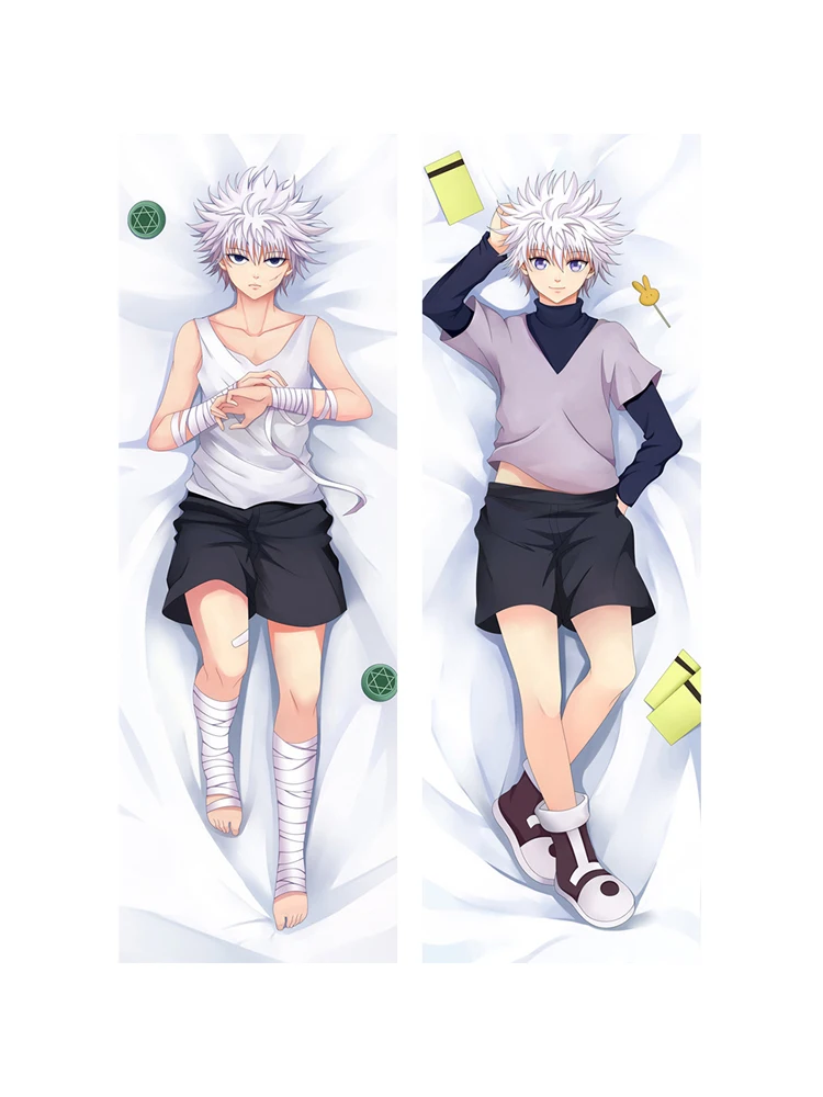 New PatternKillua Zoldyck Anime Body Pillowcase (150x50cm) Pillow Case Peach Skin Material Dakimakura Cushion Cover
New PatternKillua Zoldyck Anime Body Pillowcase (150x50cm) Pillow Case Peach Skin Material Dakimakura Cushion Cover