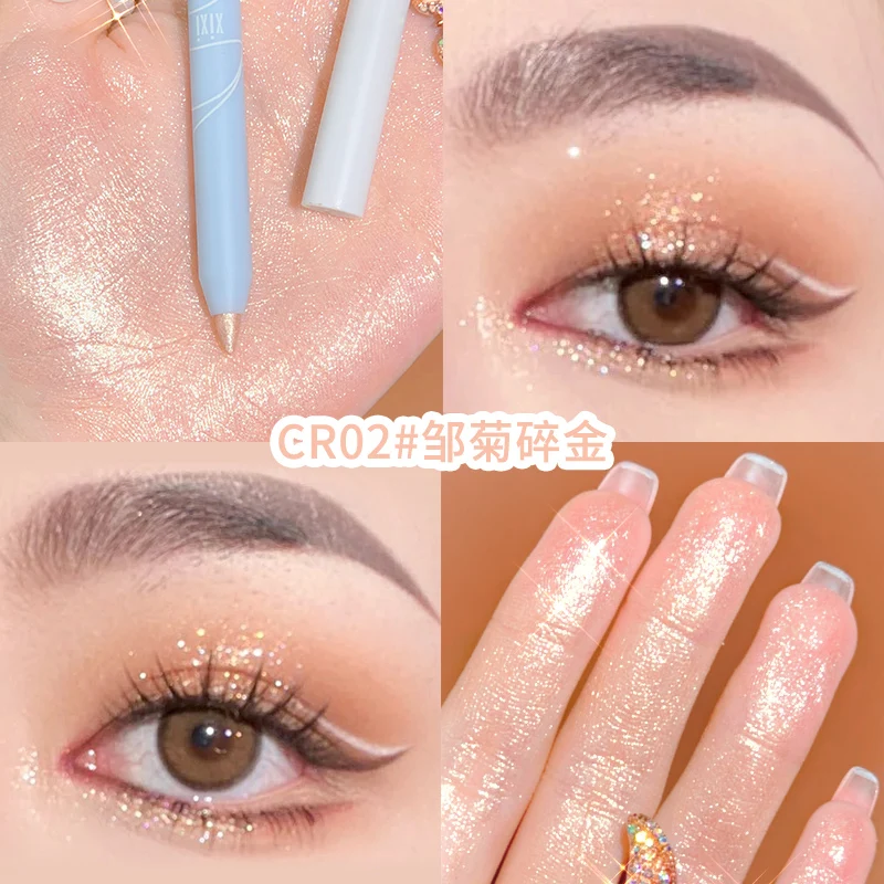 Starry Sky Pearlescent Eyeshadow Pen Shimmer Soft Touch Matte Eye Liner Long Lasting Glitter Makeup Brighten Eye Women Cosmetics 
Starry Sky Pearlescent Eyeshadow Pen Shimmer Soft Touch Matte Eye Liner Long Lasting Glitter Makeup Brighten Eye Women Cosmetics