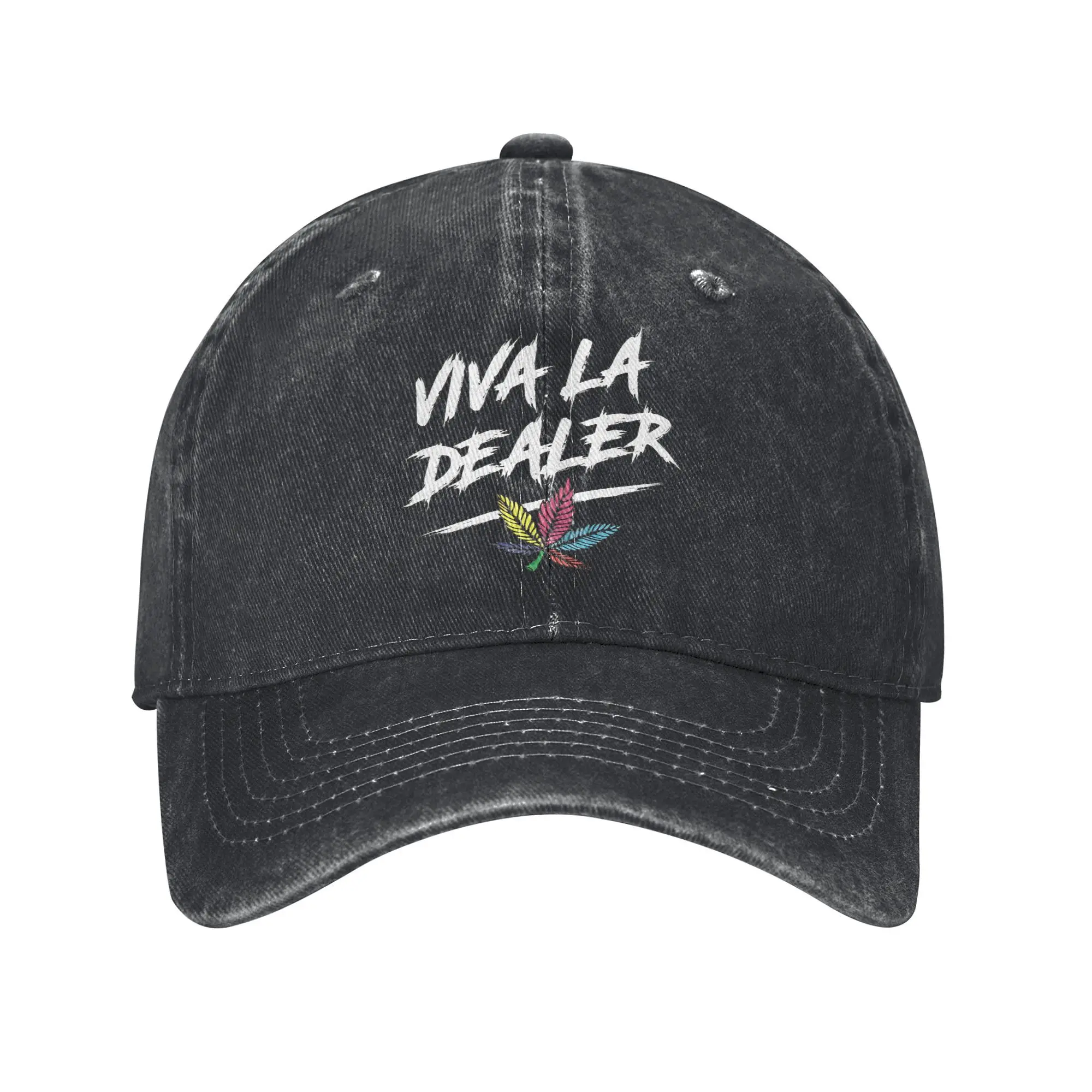 Vivaa La Dealer Sdp Band Мужчины Женщины Бейсболки Проблемные Джинсовые Кепки Шляпа Винтаж