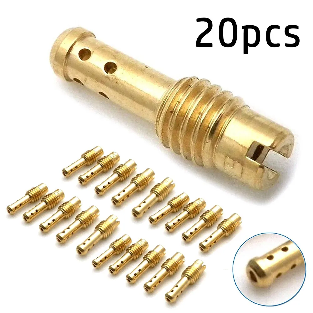 20Pcs Motorcycle Carburetor Main Jets Slow Pilot Jets 8 Bleed Holes For MIKUNI VM/TM/TMX Carb 12.5-60 Set Injector Nozzle
20Pcs Motorcycle Carburetor Main Jets Slow Pilot Jets 8 Bleed Holes For MIKUNI VM/TM/TMX Carb 12.5-60 Set Injector Nozzle