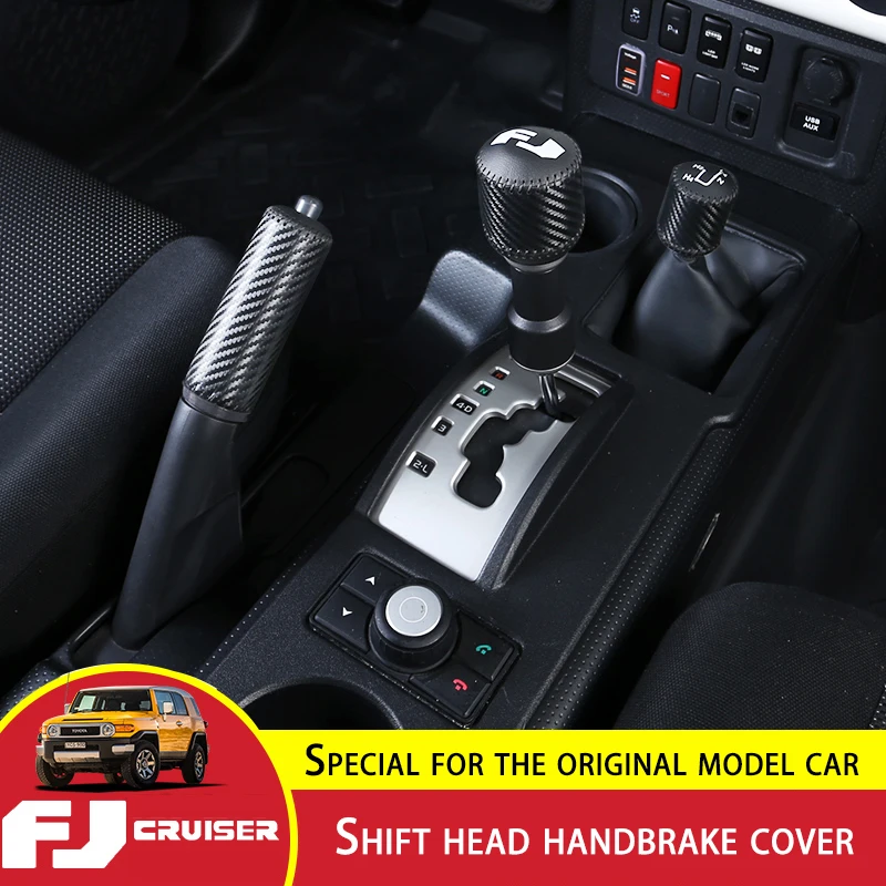 For Toyota FJ Cruiser Gear Shift Collars Handbrake Grips Sewing Type Shift Head Handbrake Cover Interior Decoration Accessories
For Toyota FJ Cruiser Gear Shift Collars Handbrake Grips Sewing Type Shift Head Handbrake Cover Interior Decoration Accessories