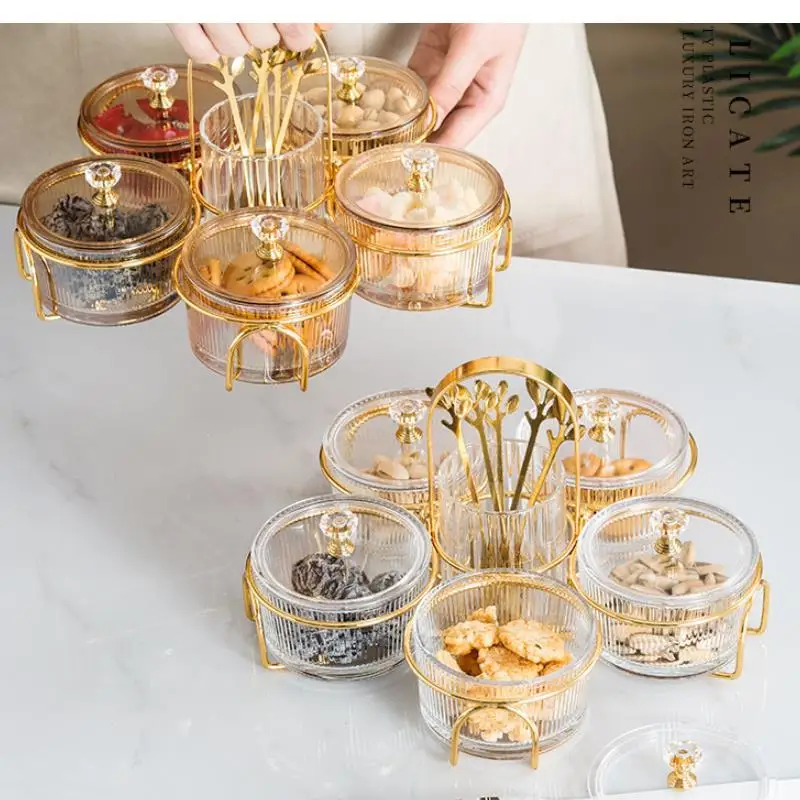 Striped Glass Snack Plate Dessert Bowl Round Clear Partition Snack Platter Plastic Cover Kitchen Storage Fruit Fork Home Decor
Striped Glass Snack Plate Dessert Bowl Round Clear Partition Snack Platter Plastic Cover Kitchen Storage Fruit Fork Home Decor