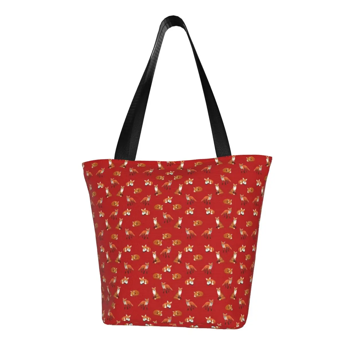 Little Red Fox Shopper Bag Wildlife Print Travel Handbags Female Print Shoulder Bag Modern Polyester Tote Bag
Little Red Fox Shopper Bag Wildlife Print Travel Handbags Female Print Shoulder Bag Modern Polyester Tote Bag