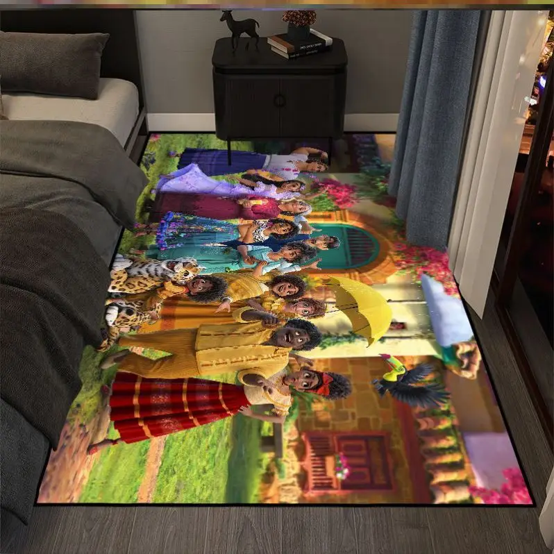 Disney Magic Full House Encanto Floor Mat Bedside Living Room Floor Mat Carpet Cartoon Character Children Carpet Decoration Home
Disney Magic Full House Encanto Floor Mat Bedside Living Room Floor Mat Carpet Cartoon Character Children Carpet Decoration Home