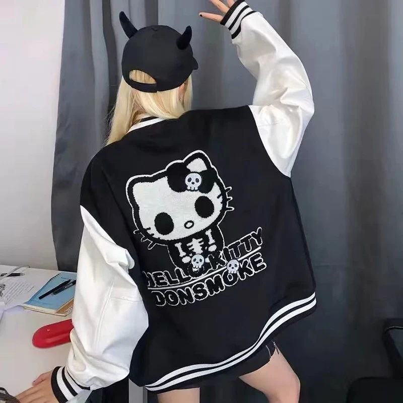 Fashion Y2K Sanrio Baseball Uniform Clothing Cute Hello Kitty Autumn Winter Comfortable Jacket Kawaii Girls Ins Long Sleeves Top
Fashion Y2K Sanrio Baseball Uniform Clothing Cute Hello Kitty Autumn Winter Comfortable Jacket Kawaii Girls Ins Long Sleeves Top
