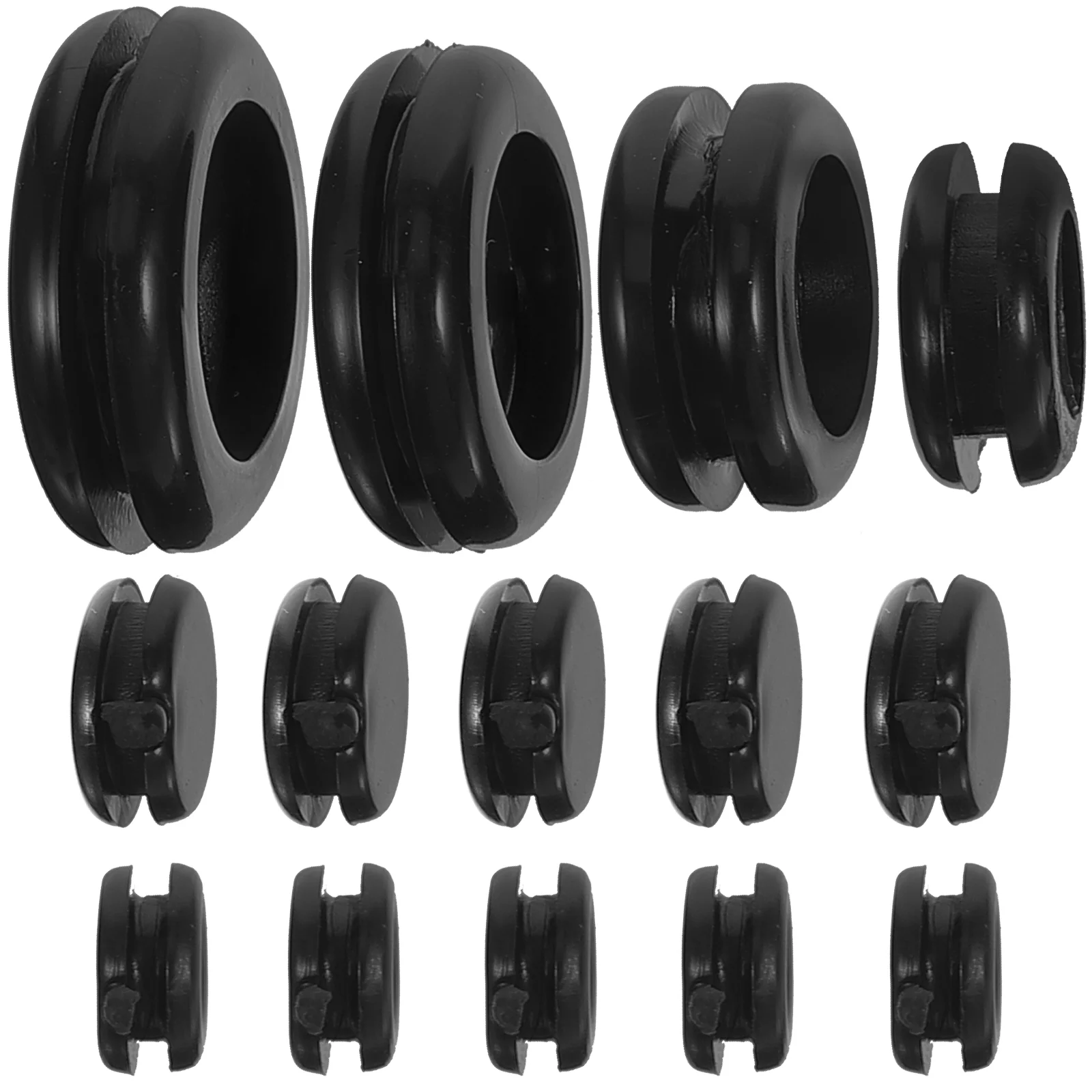 60 Pcs Rubber Grommets Wiring Kit Cable Hole Cover Plug Assortment Jacket Exterior Wires Plugs
60 Pcs Rubber Grommets Wiring Kit Cable Hole Cover Plug Assortment Jacket Exterior Wires Plugs