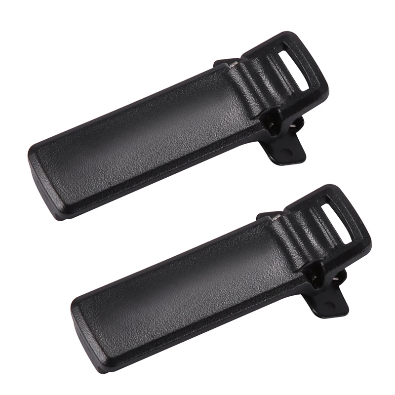 2Pcs Walkie Talkie Spare Part Back Belt Clip For Baofeng 2-Way Radio UV5R For Baofeng Intercom UV5R / 5RA / 5R + / 5RB / 5RC
2Pcs Walkie Talkie Spare Part Back Belt Clip For Baofeng 2-Way Radio UV5R For Baofeng Intercom UV5R / 5RA / 5R + / 5RB / 5RC