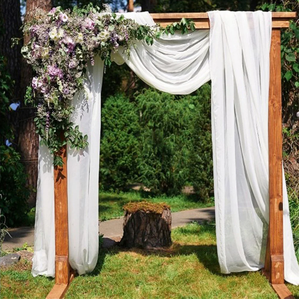 5.5m Chiffon Wedding Backdrop Drapping Curtain Wedding Party Drapes Arch Drape Panel Chair Cover Table Runner for Wedding Decor
5.5m Chiffon Wedding Backdrop Drapping Curtain Wedding Party Drapes Arch Drape Panel Chair Cover Table Runner for Wedding Decor